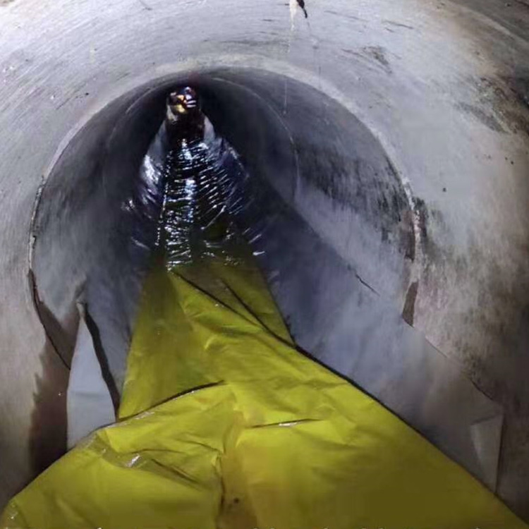 白鹭湖管理区管道光固化修复