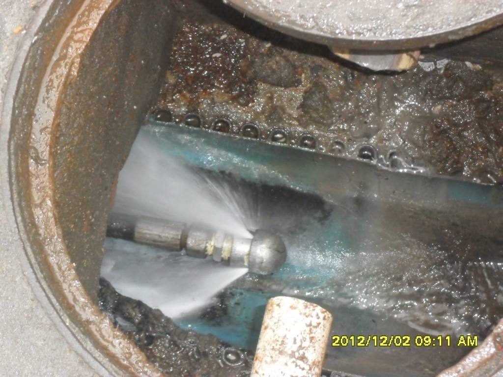 白鹭湖管理区污水管道高压清洗