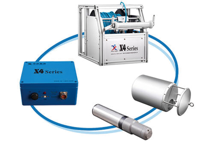 白鹭湖管理区声呐检测