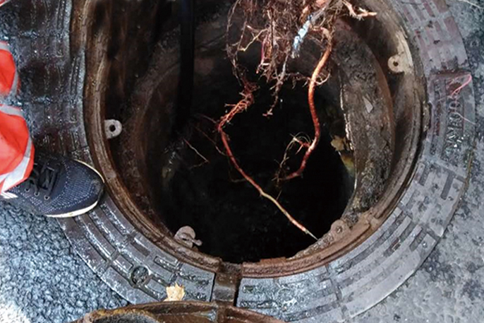 白鹭湖管理区管道预处理